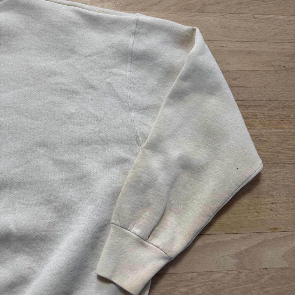 Fruit of the Loom vintage 90s Alaska Gold Country Prospector Sweatshirt Cream - Picture 10 of 10